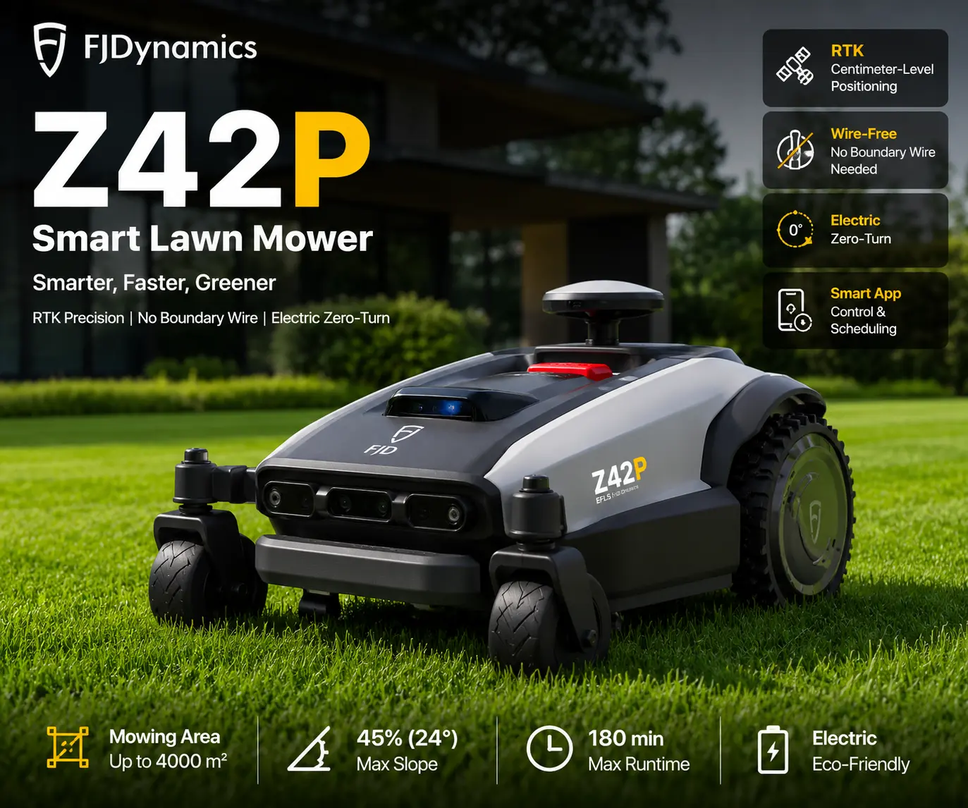 Z42P Smart Lawn Mower